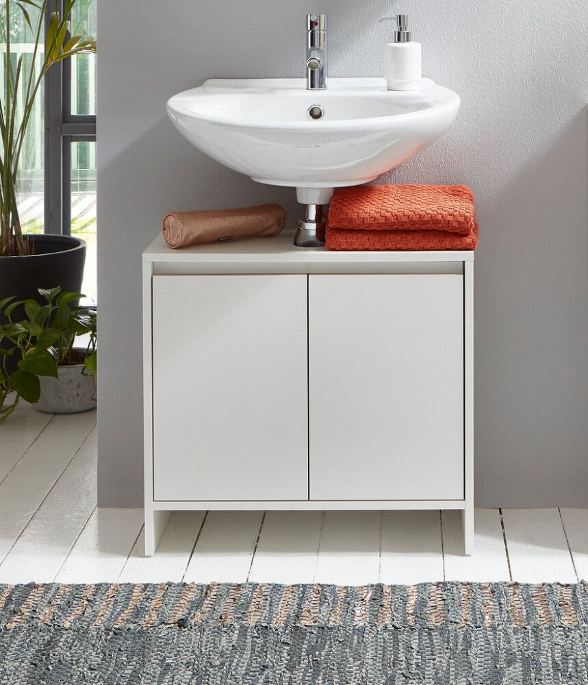 Allaskaappi Basic Valkoinen 60 x 28 x 55 cm