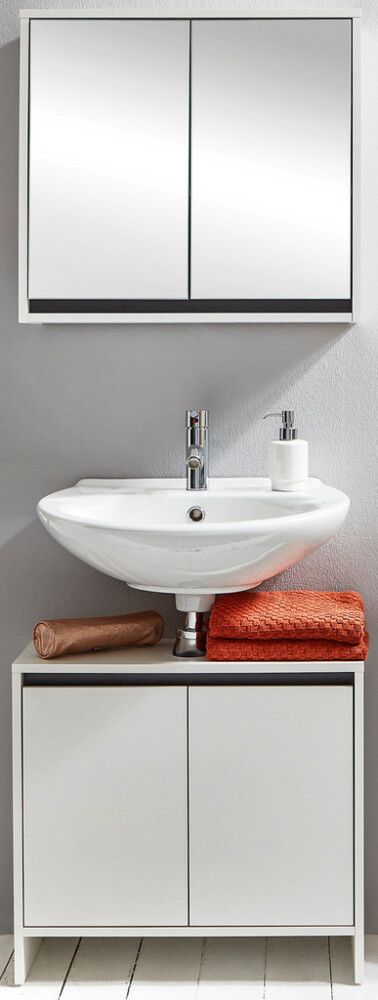 Allaskaappi Basic Valkoinen 60 x 28 x 55 cm