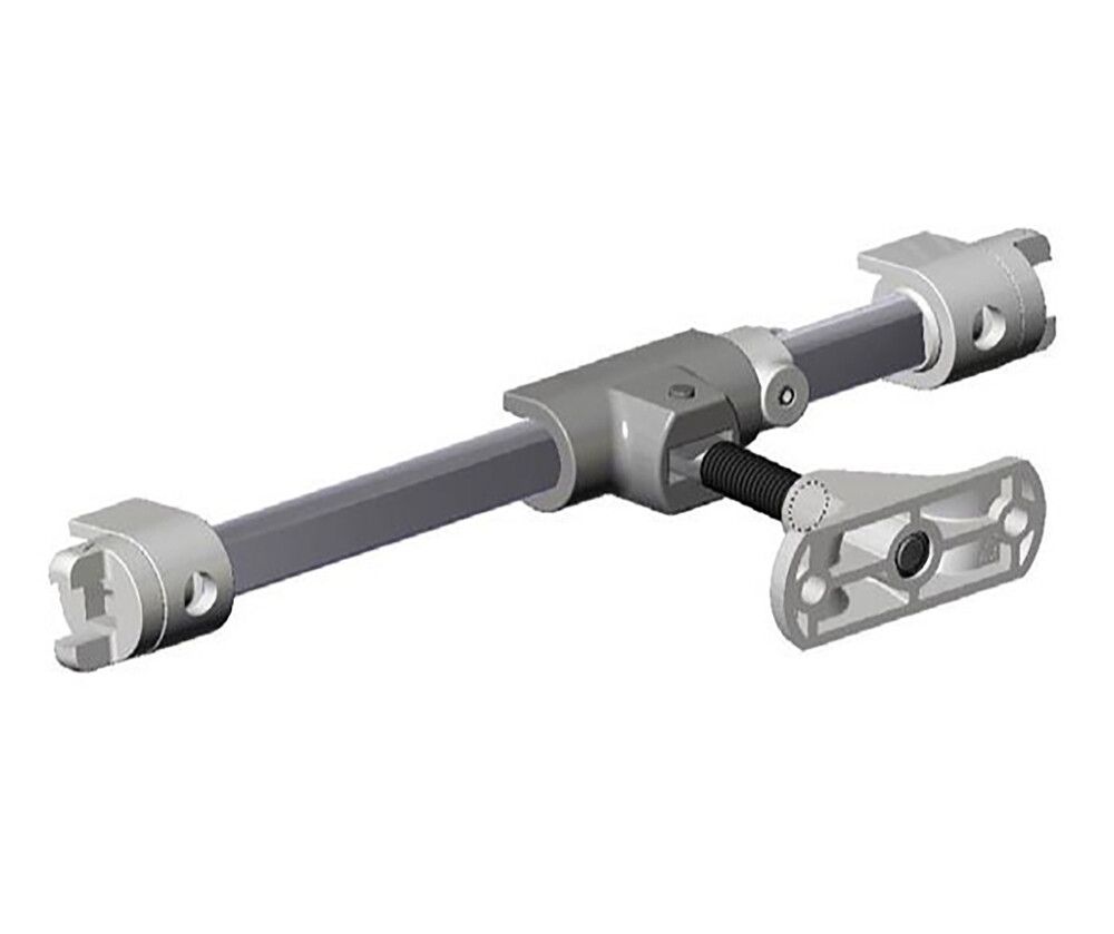 Ikkunanaukipitolaite Abloy WF250 valkoinen 37-66 mm