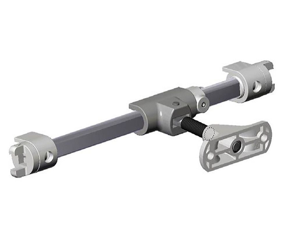 Ikkunanaukipitolaite Abloy WF250 valkoinen 59-138 mm