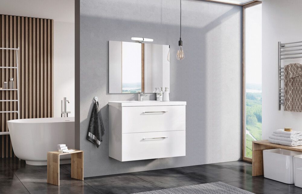 Kalusteryhmä Riva Compact Valkoinen 80 cm