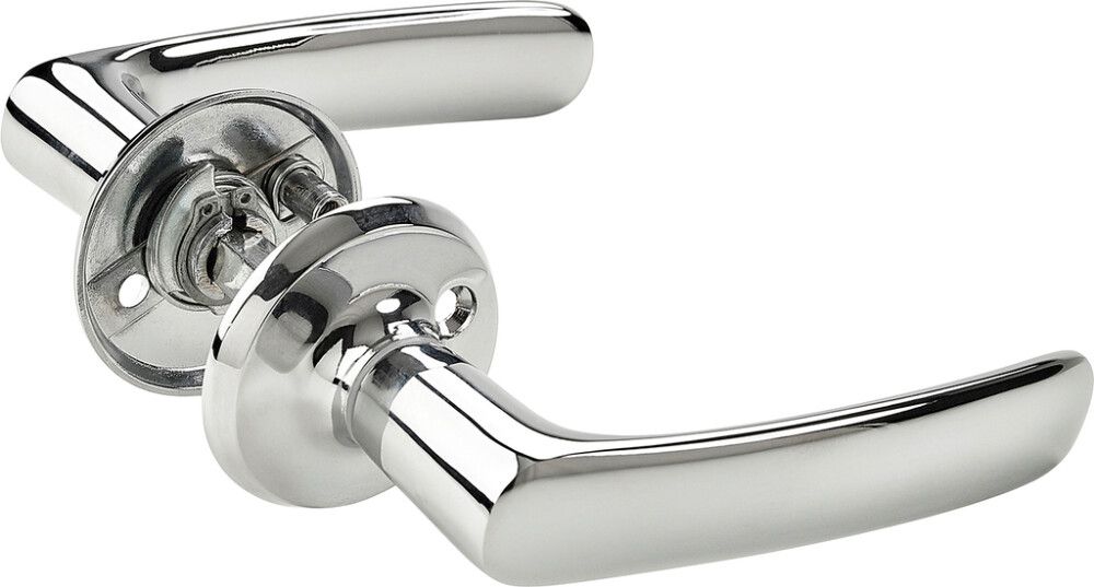 Ulko-ovenpainike Habo A2560 Jousella Kromi