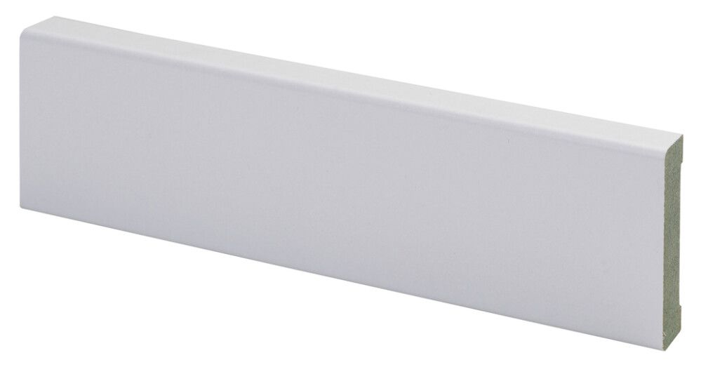 Peitelista Maler SPA E0 12 x 42 x 2200 mm MDF Valkoinen