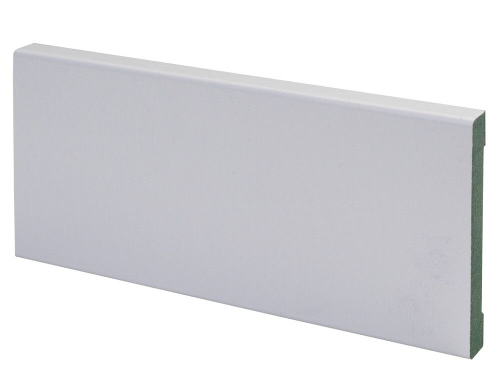 Peitelista Maler SPA E0 12 x 70 x 2400 mm MDF Valkoinen