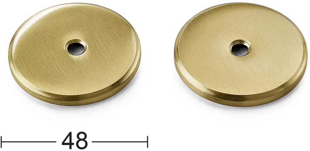 Peitekilpi Habo 21 mattamessinki Ø 48 mm