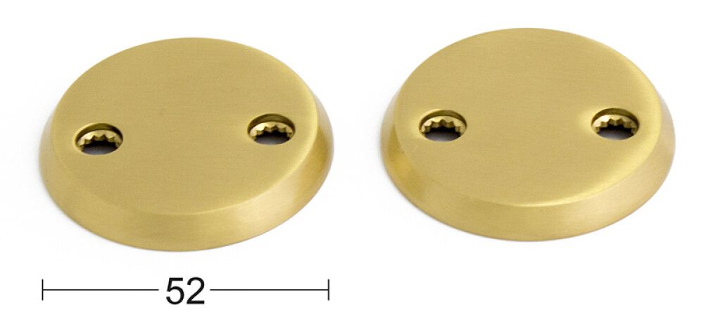 Peitekilpi Habo 4265 mattamessinki Ø 52 mm