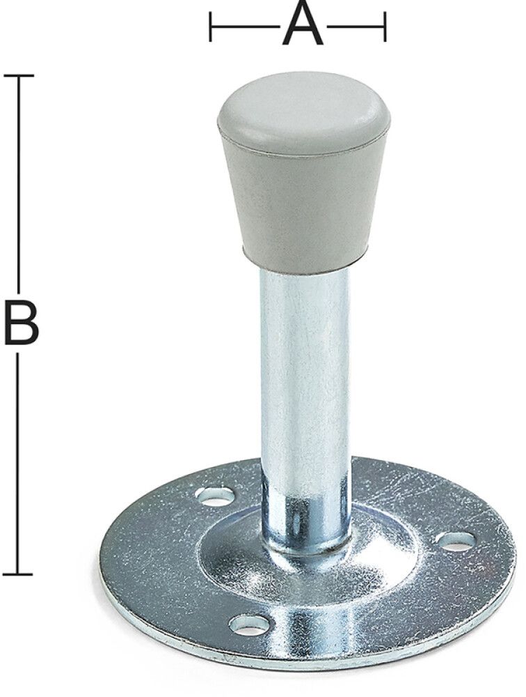 Ovenpysäytin Habo 2640 sähkösinkitty 60 mm x Ø 10 mm