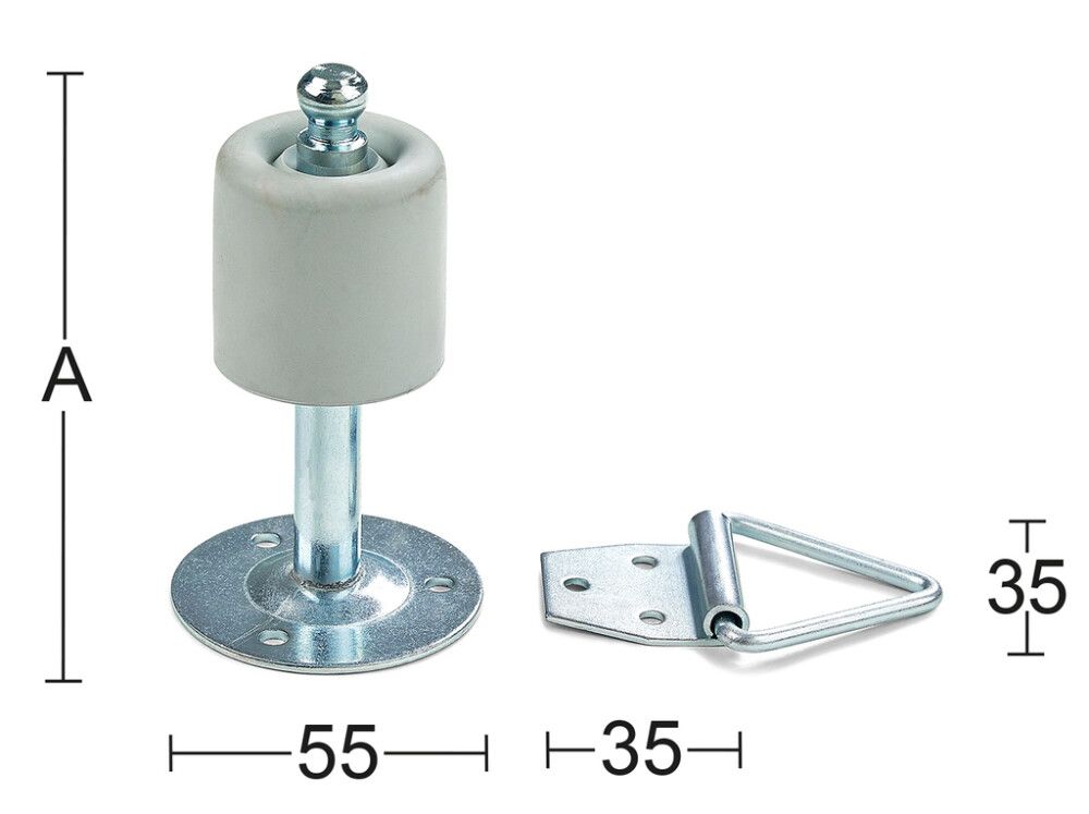 Ovenkiinnitin Habo 2620 12 x 140 mm