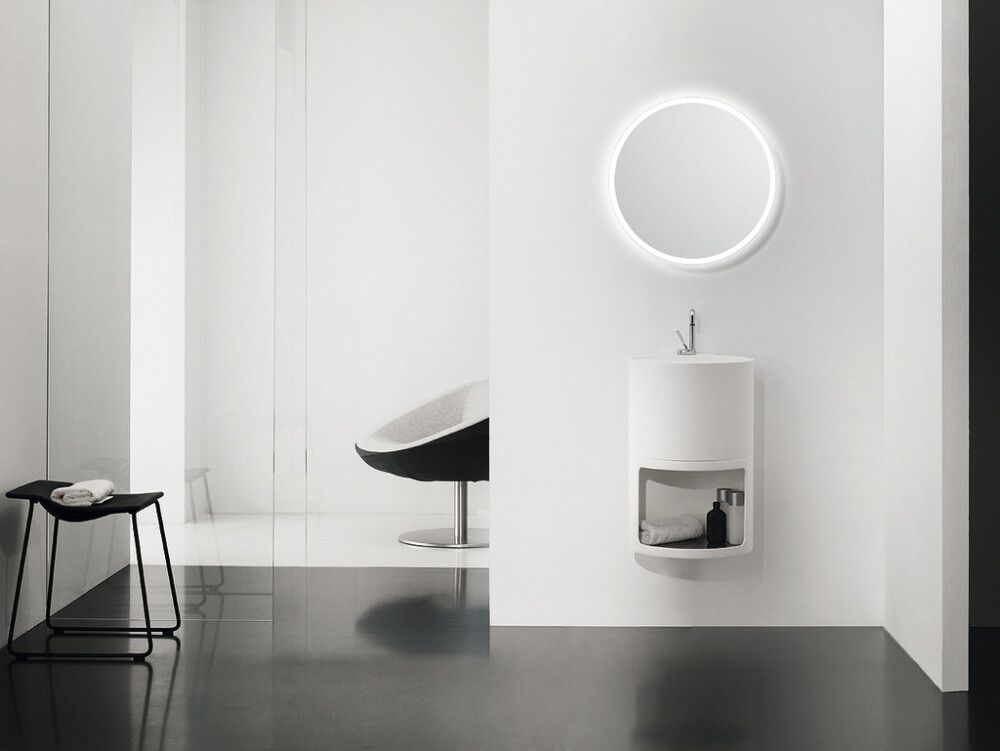 LED-valopeili DSK Silver Space Ø 60 cm