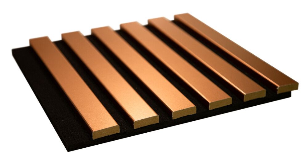 Akustiikkapaneeli Maler Louvre Acoustic Pronssi / musta 19 x 300 x 2800 mm