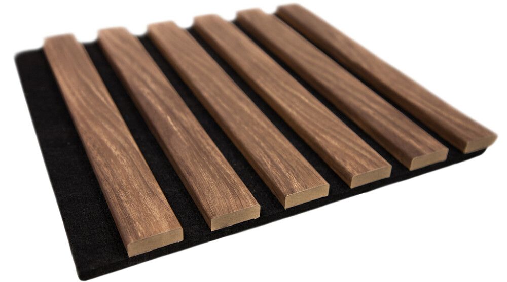 Akustiikkapaneeli Maler Louvre Acoustic Exquisite Pähkinä / musta 19 x 600 x 600 mm