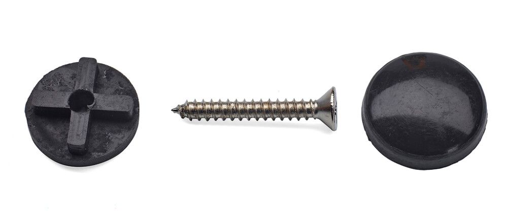 Palapeilikiinnike Habo musta 10 kpl/pkt