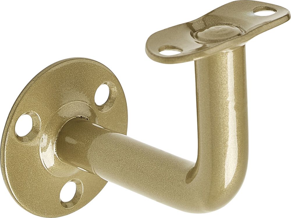 Kaiteenkannatin Habo 87 messinkilakattu 72 x 60 mm