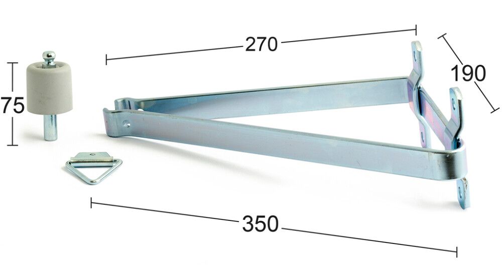 Kolmiovaste Habo 2650 Teräs