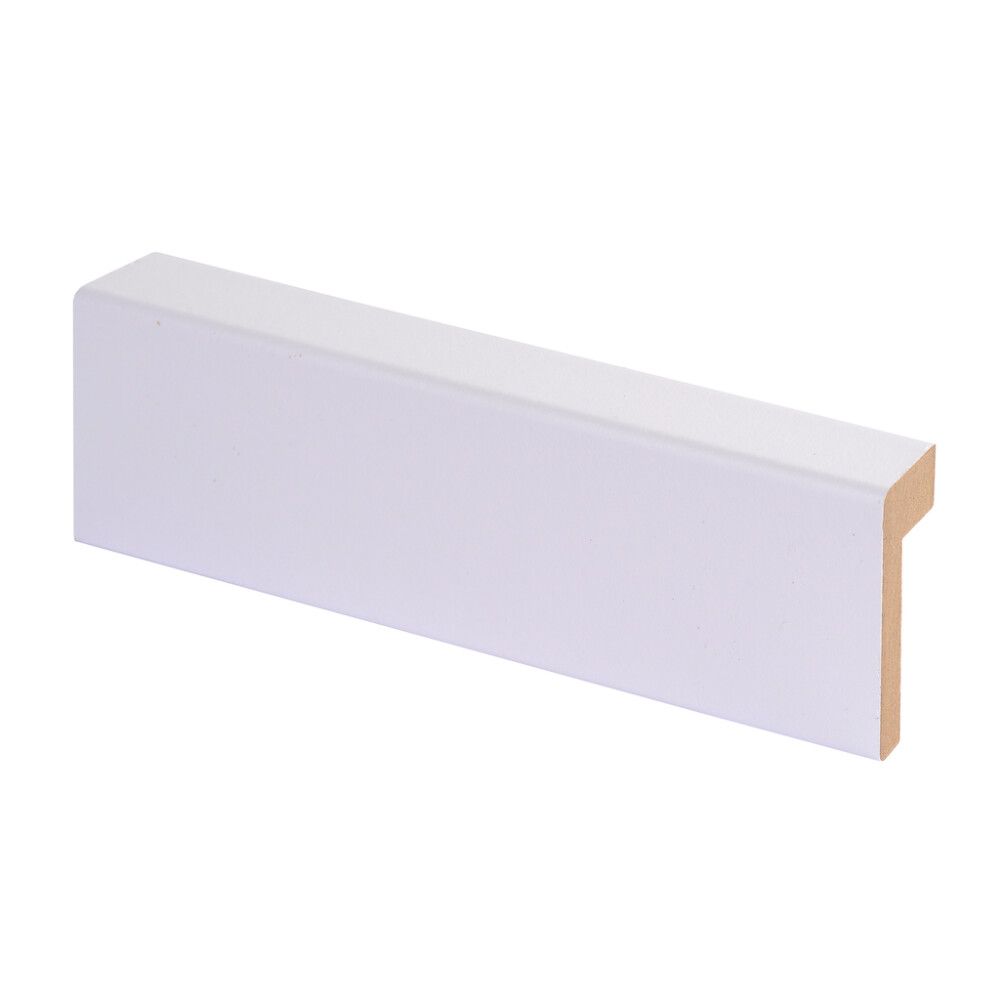 Reunalista Maler Aava MDF Mel puhdas valkoinen 16 x 42/8 x 2200 mm