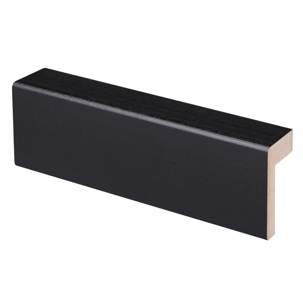 Reunalista Maler Aava MDF mel musta 21 x 42/13 x 2200 mm