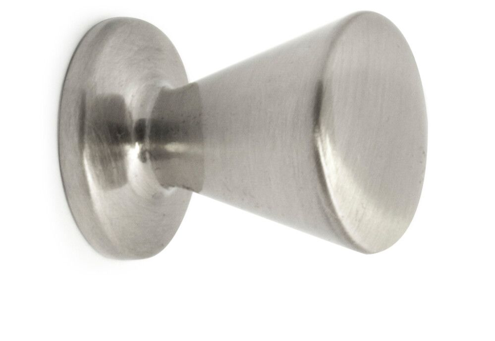 Nuppivedin Habo Billy harjattu nikkeli Ø 18 mm