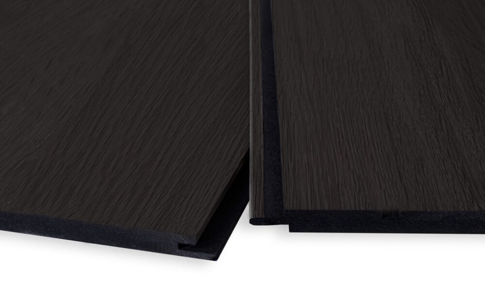 Sisustusneliö Maler Louvre neliö MDF Grafiitti Tammi / musta 600 x 600 mm