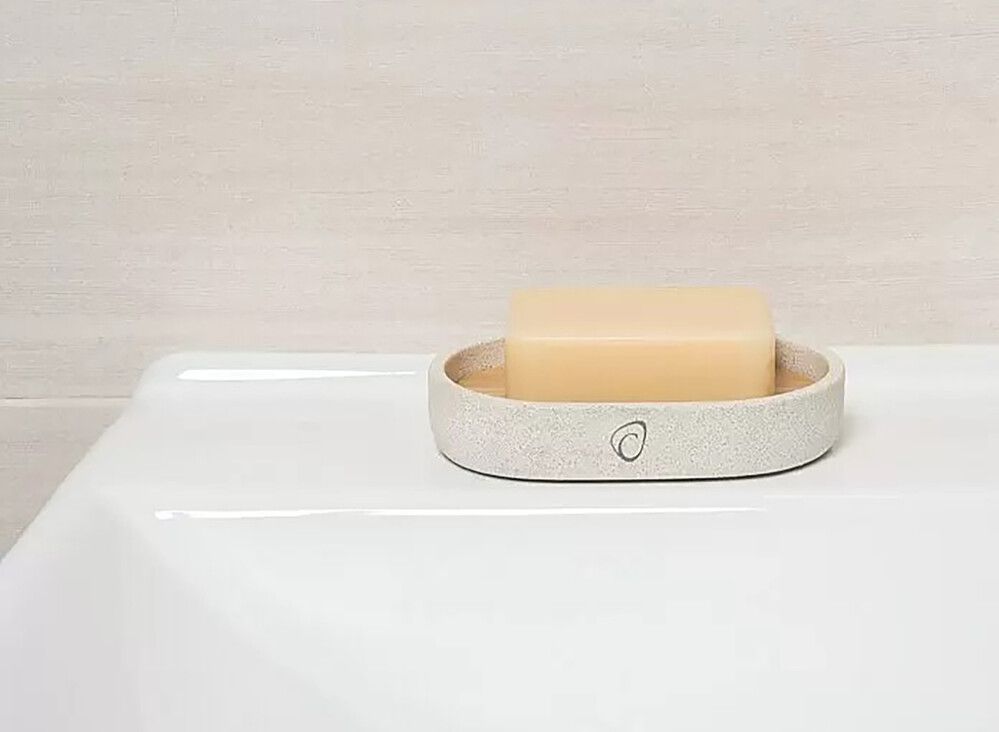 Saippuakuppi Camargue Vero Sand 12 x 8 cm