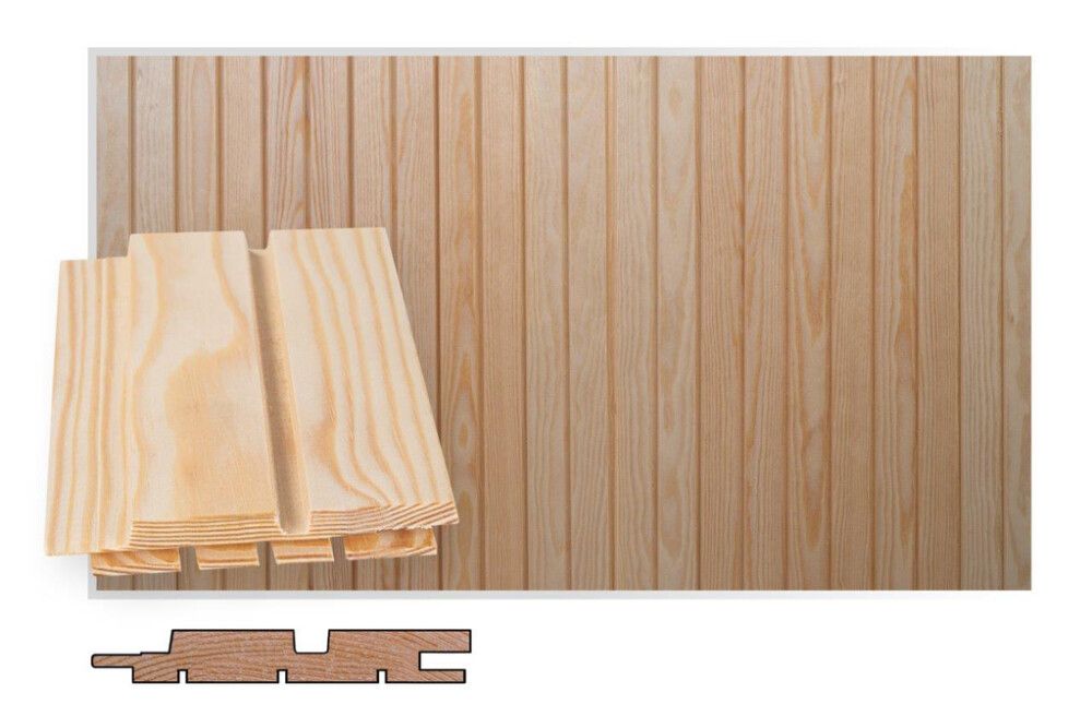 Valeurapaneeli Maler Louvre SPA erikoismänty puuvalmis 14 x 93 x1785 mm