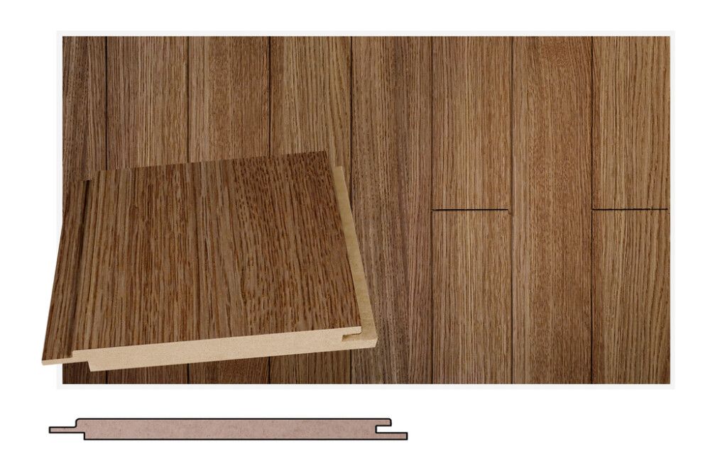 Kattopaneeli Maler SPA STS-5 MDF Exquisite Pähkinä 12 x 120 x 2400 mm