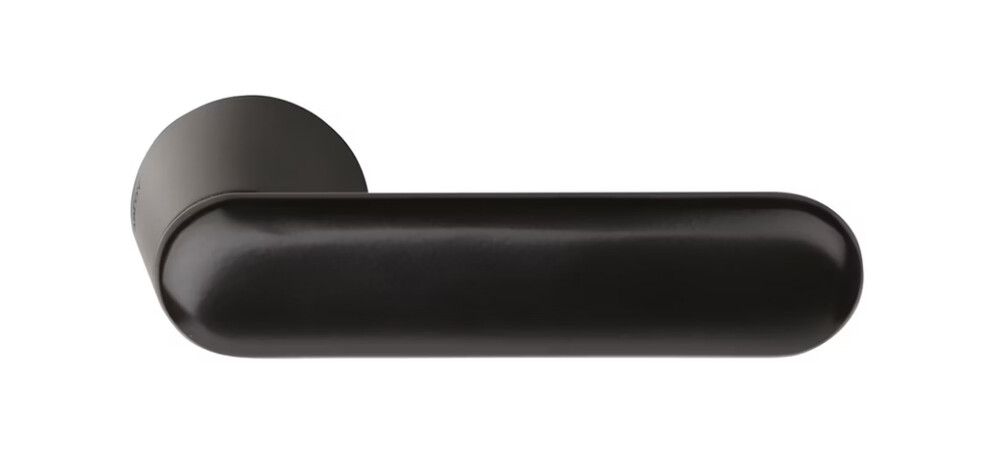 Ulko-ovenpainike Abloy Domus 12 55-80 mm MS Musta