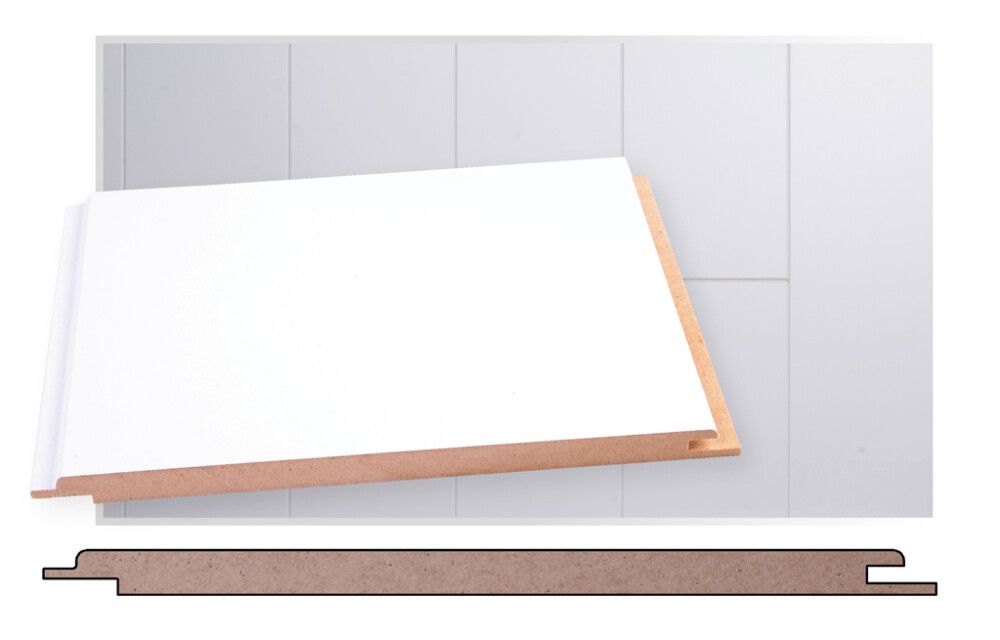 Sisustuspaneeli Maler Smart STP-0 Mel Lumi 8 x 195 x 2070 mm