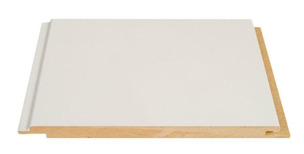 Sisustuspaneeli Maler MDF STP-0 Mel Valkoinen 10 x 160 x 2070 mm