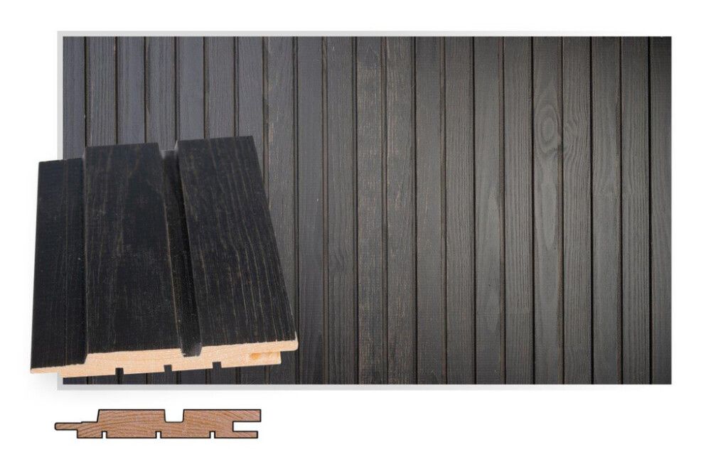 Valeurapaneeli Maler Louvre Spa STS-5 EM Hiili 14 x 93 x 2300 mm