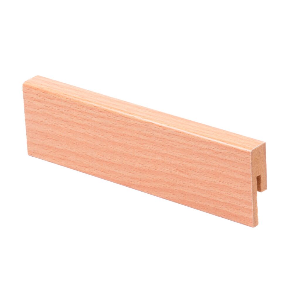 10 kpl Jalkalista Maler Aava R2 MDF Mel Pyökki 12 x 42 x 2750 mm