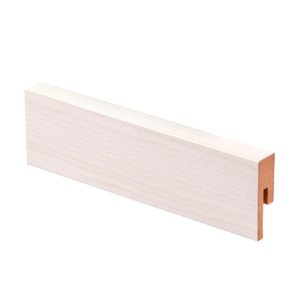 10 kpl Jalkalista Maler Aava R2 MDF Mel Koivu 12 x 42 x 2750 mm