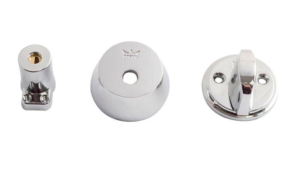 Avainpesä ja vääntönuppisarja Habo Kromi 46