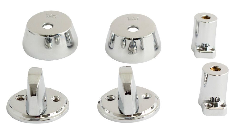 Avainpesä- ja vääntönuppisarja Habo Kromi 2 kpl/pkt