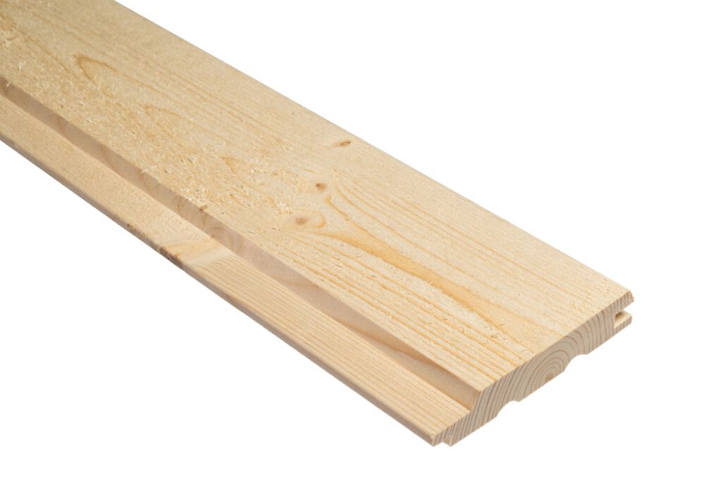 Ulkoverhouspaneeli UTV 20 x 95 mm puuvalmis (per metri)