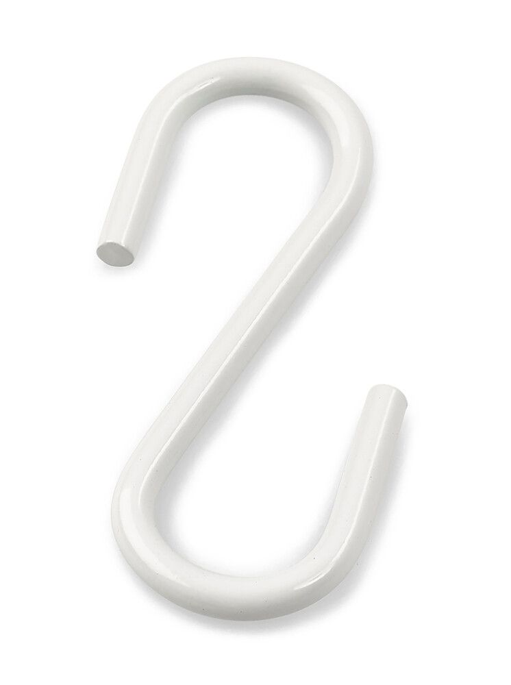 S-koukku Habo 106 valkoinen 85 mm