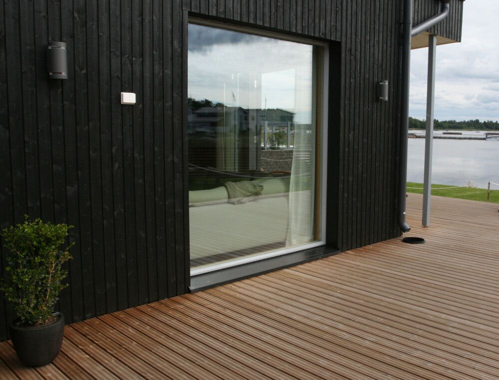 Terassilauta Kyllästetty AB 28 x 95 mm SHP Uritettu  Ruskea (per metri)