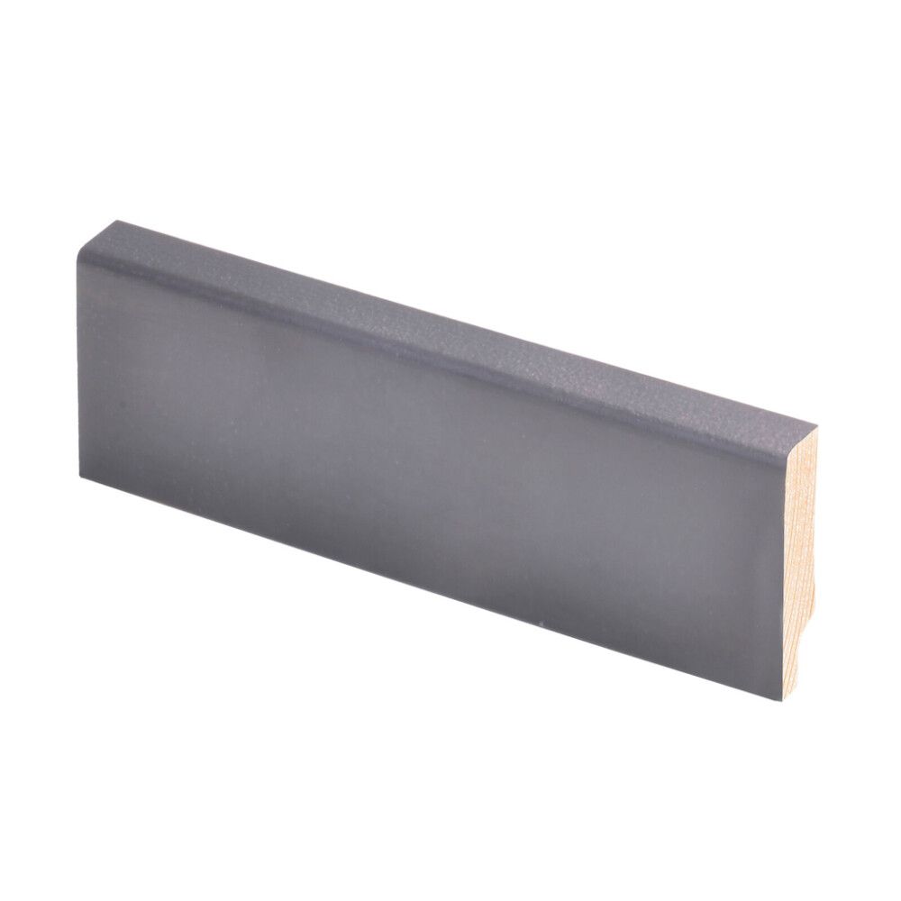 10 kpl Jalkalista Maler Smart Aava mänty tummanharmaa 12 x 42 x 3300 mm