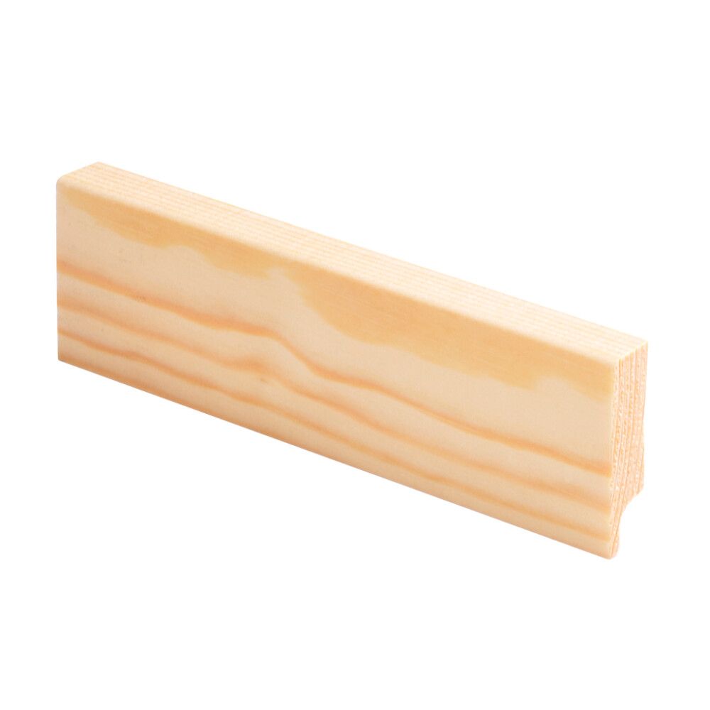 10 kpl Jalkalista Maler Aava R2 EM puuvalmis 14 x 42 x 2700 mm