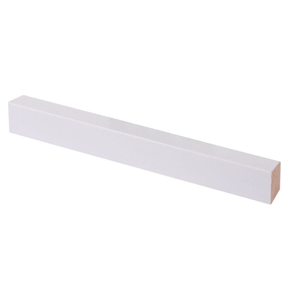 10 kpl Mattolista Maler Aava valkoinen 12 x 16 x 3300 mm