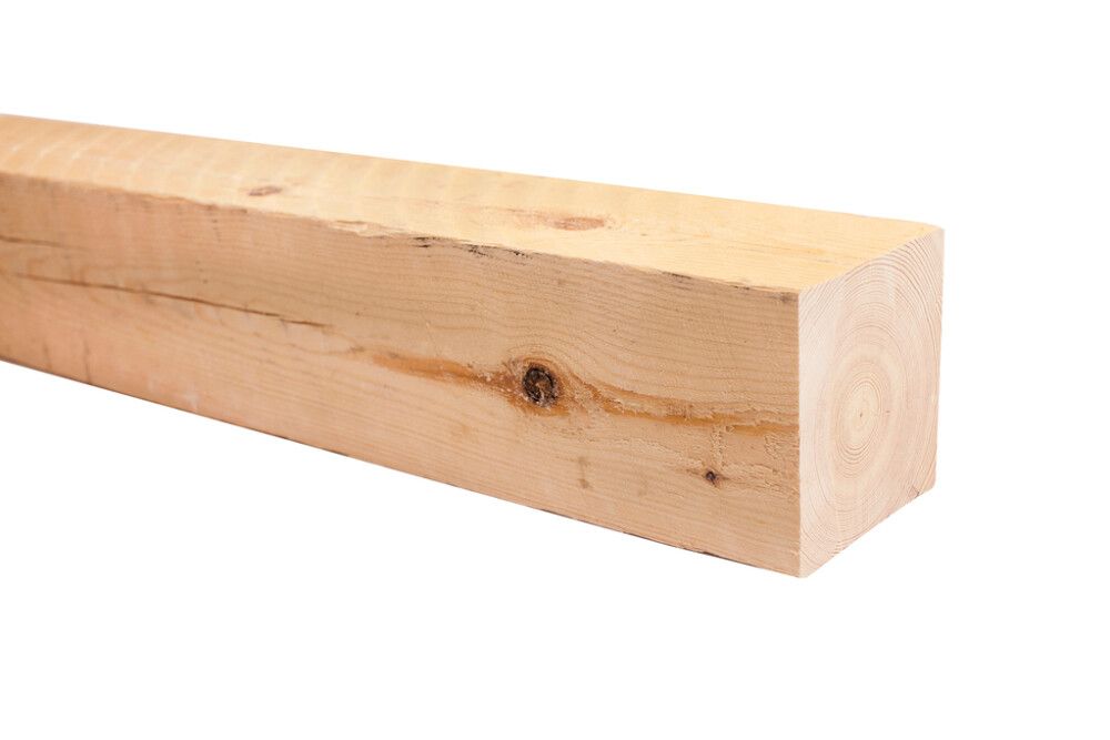 Sahattu kuusi 100 x 100 mm ST (per metri)