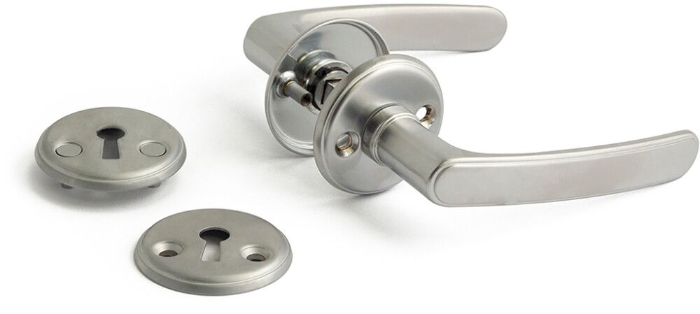 Väliovenpainike Habo Alicante Kombi Harjattu Kromi