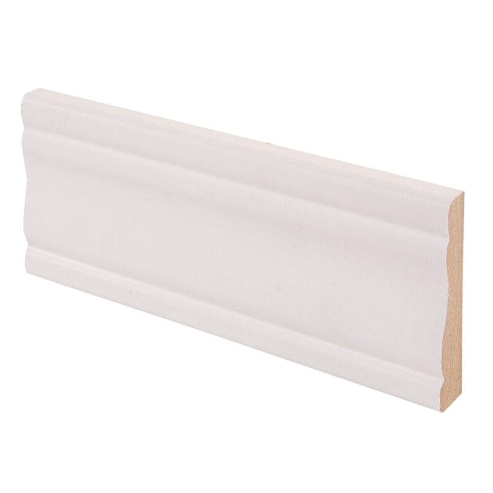 5 kpl Peitelista Maler Kuru MDF Mel valkoinen E0 12 x 58 x 3300 mm