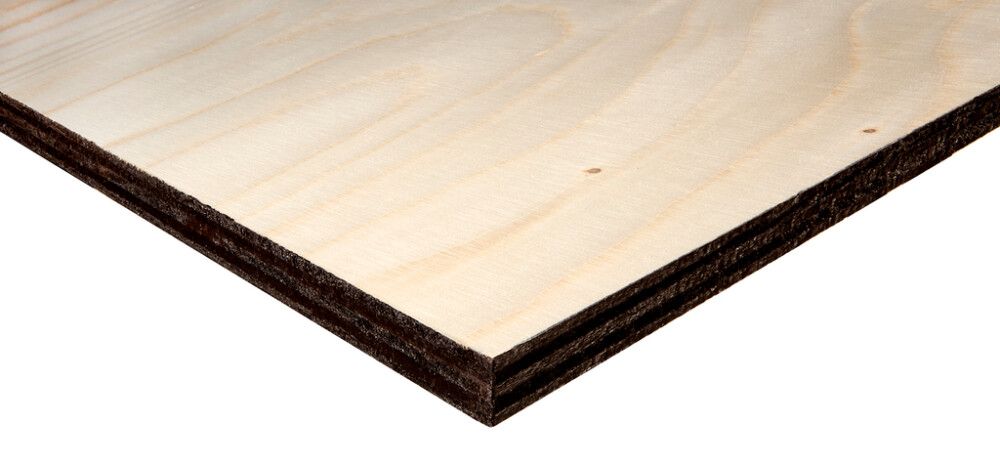 Muottivaneri 12 x 1200 x 1200 mm Öljytty