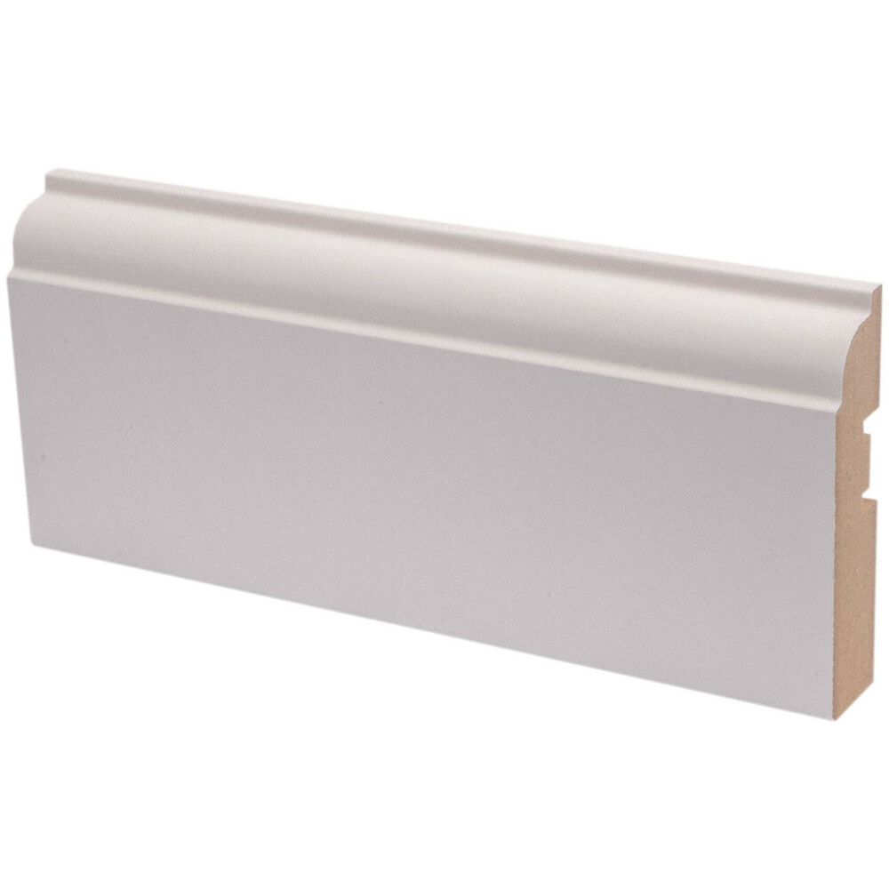 5 kpl Peitelista Maler Koski MDF koriste Mel Valkoinen E0 16 x 65 x 2200 mm