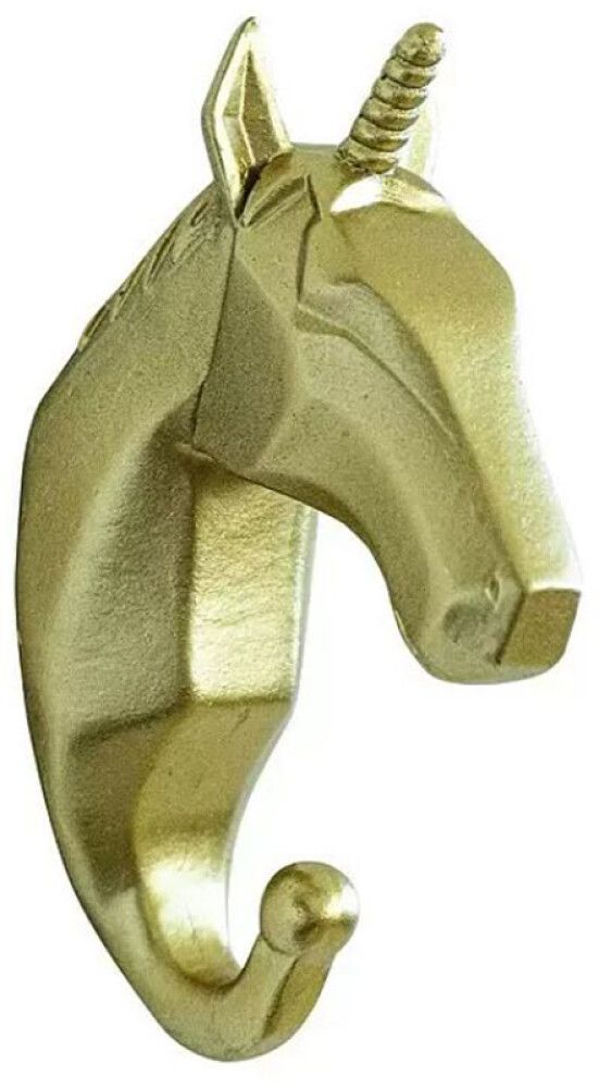 Vaatekoukku Yksisarvinen Kultainen