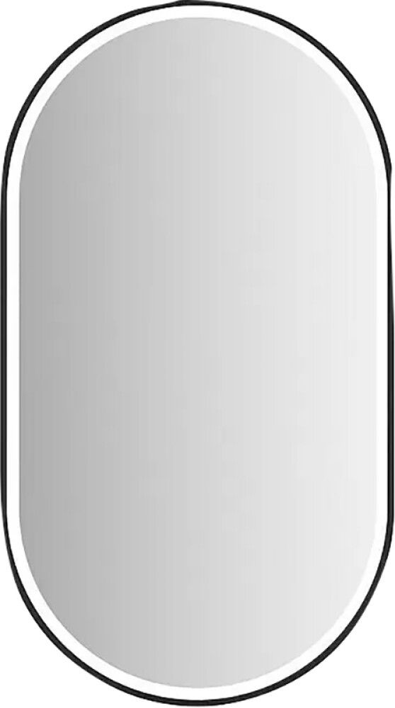 LED-valopeili Camargue Supreme 50 x 90 cm Musta