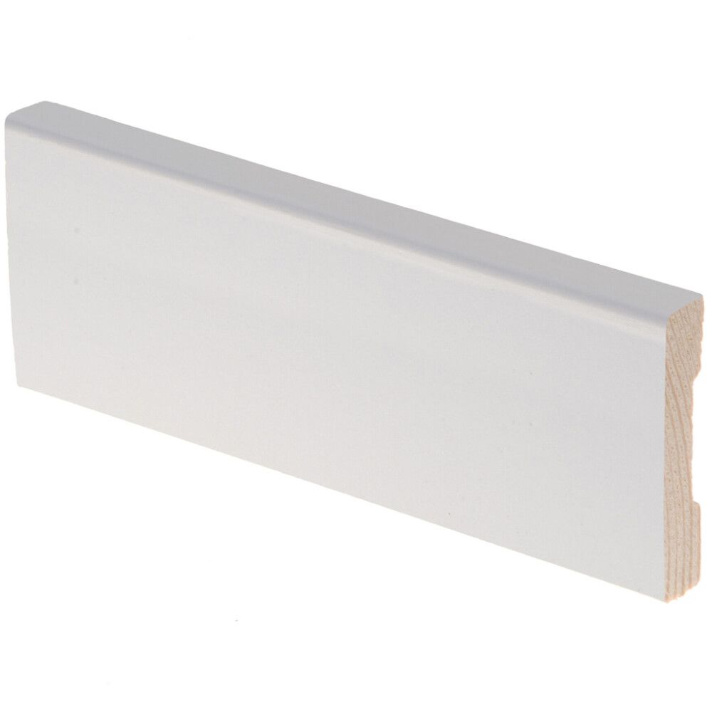 5 kpl Peitelista 12 x 58 x 2200 mm Maler ART Erikoismänty MEL valkoinen