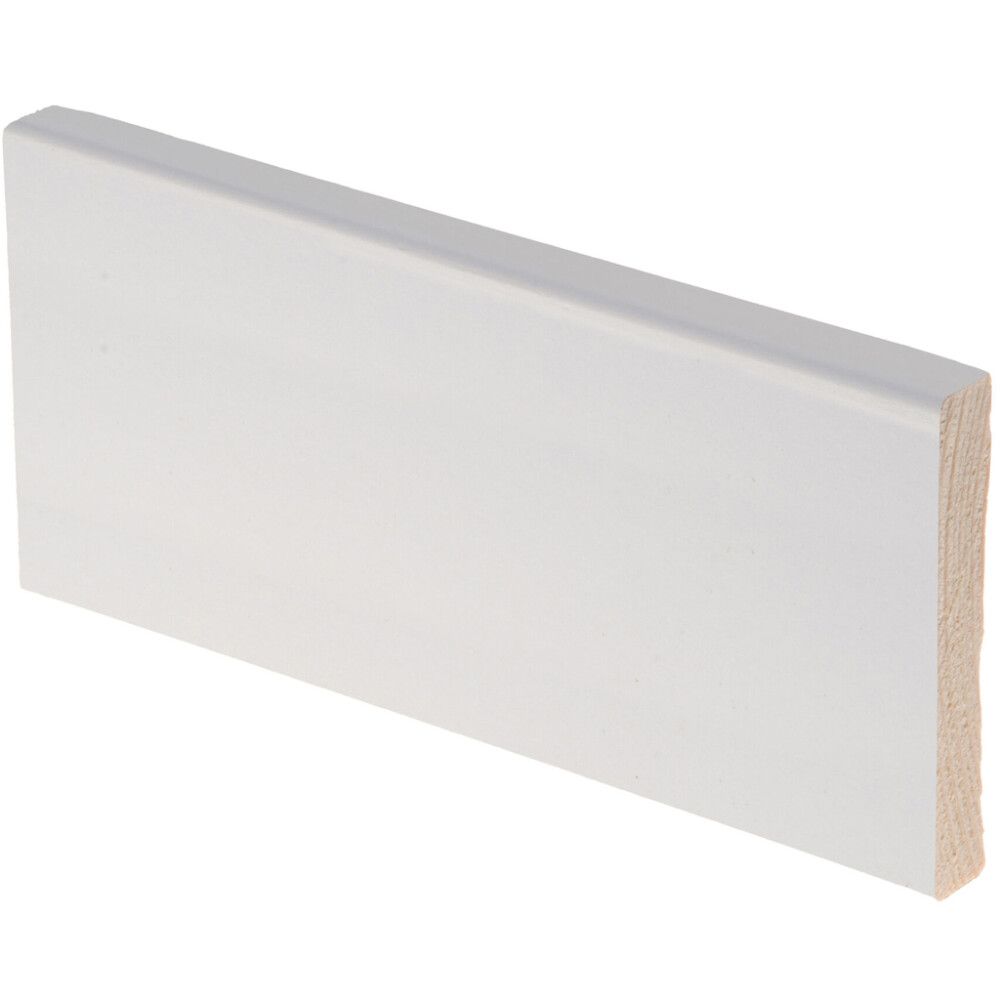 10 kpl Peitelista ART Melamiini Oksaton Mänty Sormijatkettu Valkoinen 12 x 70 x 2200 mm