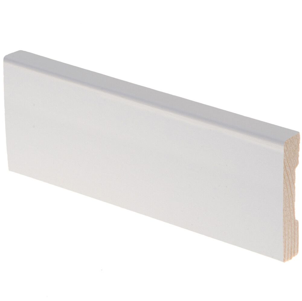 5 kpl Peitelista 12 x 58 x 3300 mm Maler ART oksaton mänty MEL valkoinen 