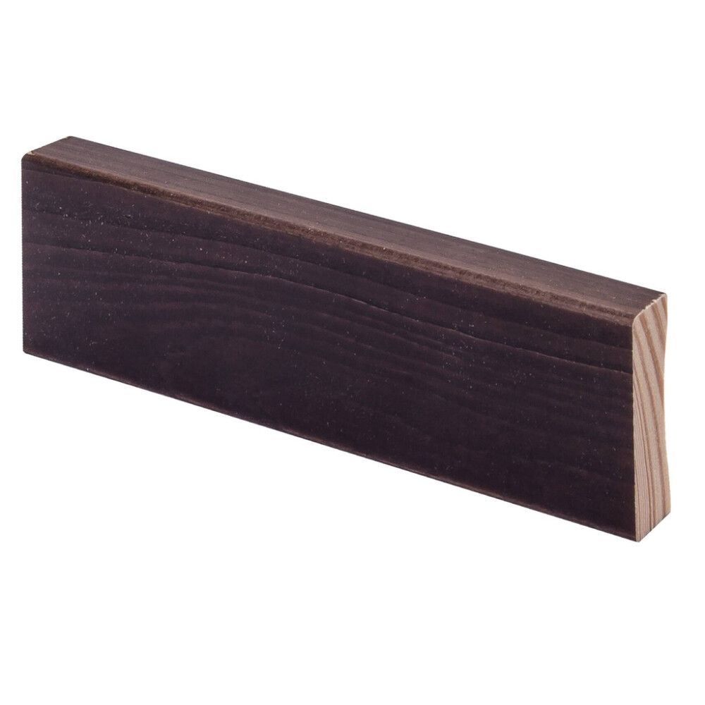 10 kpl Peitelista SMART Aava VM/EM Mänty Tumma Pähkinä 12 x 42 x 3300 mm